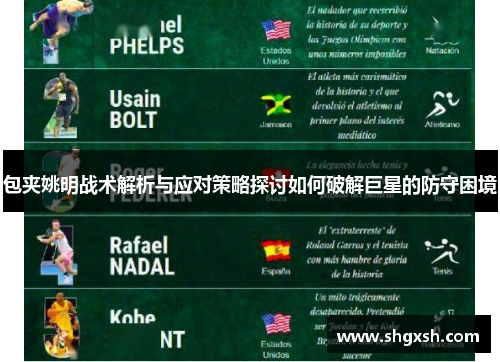 包夹姚明战术解析与应对策略探讨如何破解巨星的防守困境